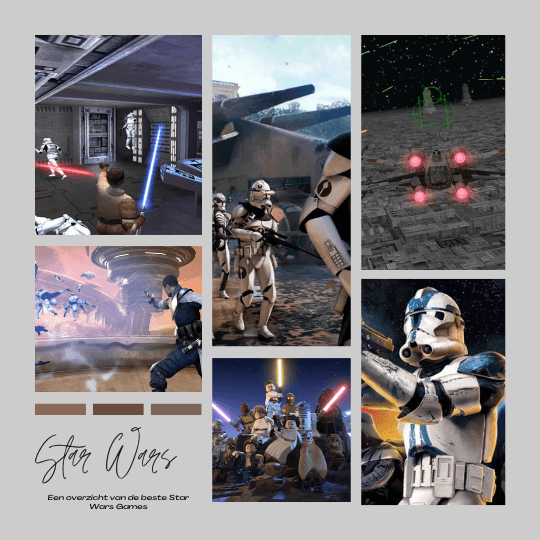 Een overzicht van de beste Star Wars games ooit.
