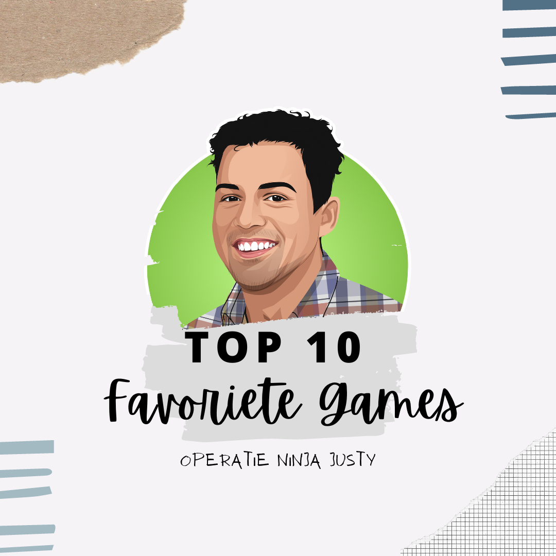 Top 10 Favoriete Games van Operatie Ninja Justy