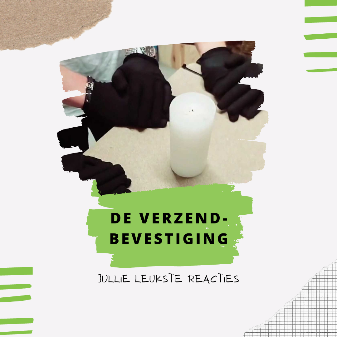 Jullie leukste reacties op onze verzendbevestiging
