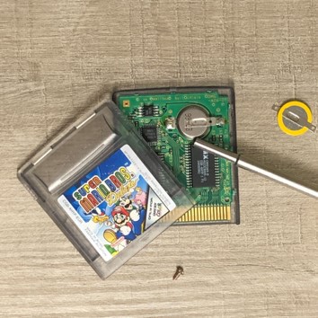 Mijn Gameboy Advance game kan niet meer opslaan