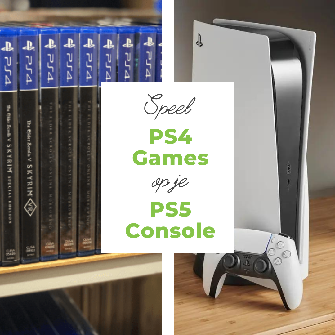 Kan ik PS4 games spelen op de Playstation 5?