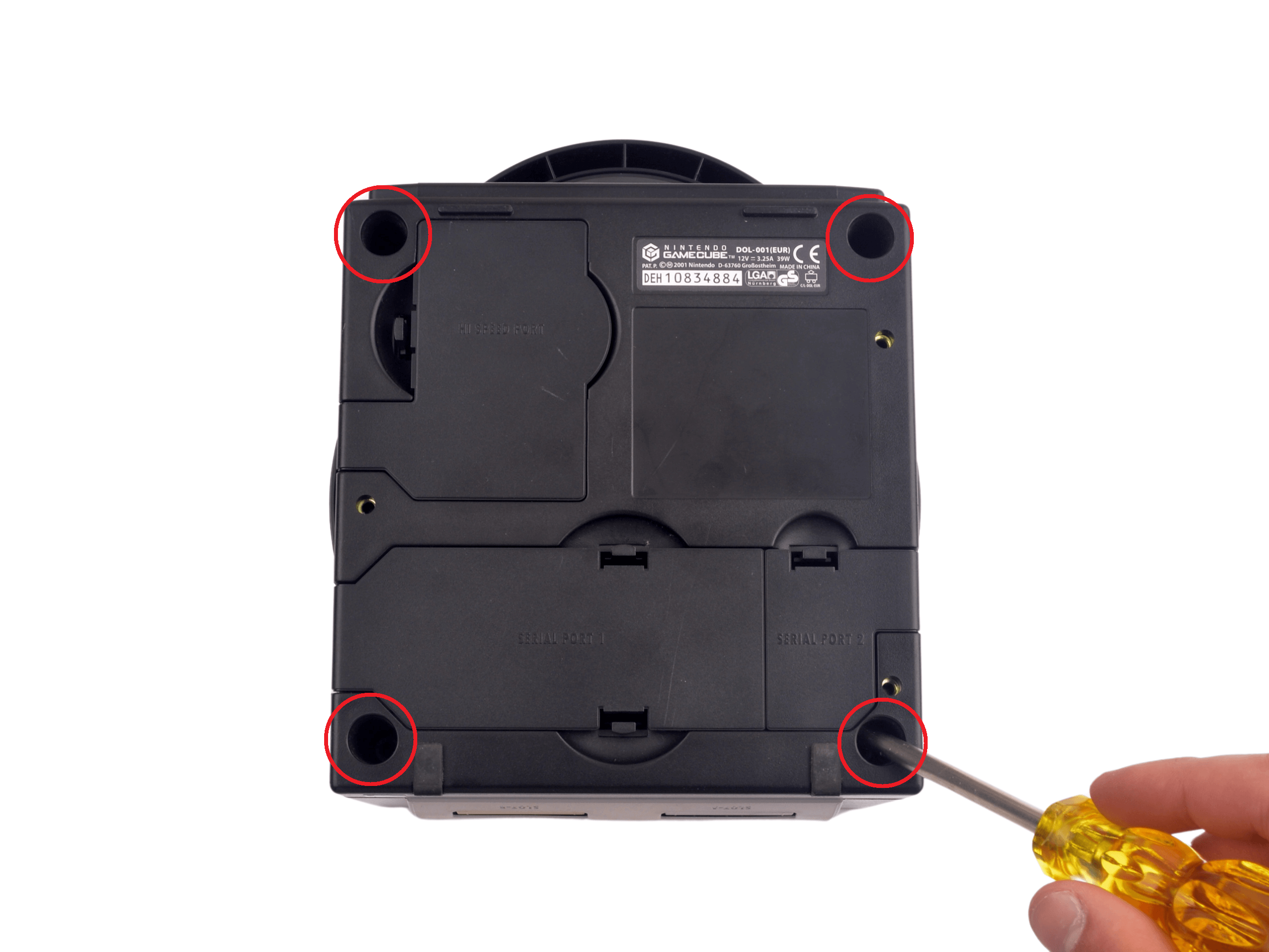 Gamecube Laser Condensatoren Vervangen