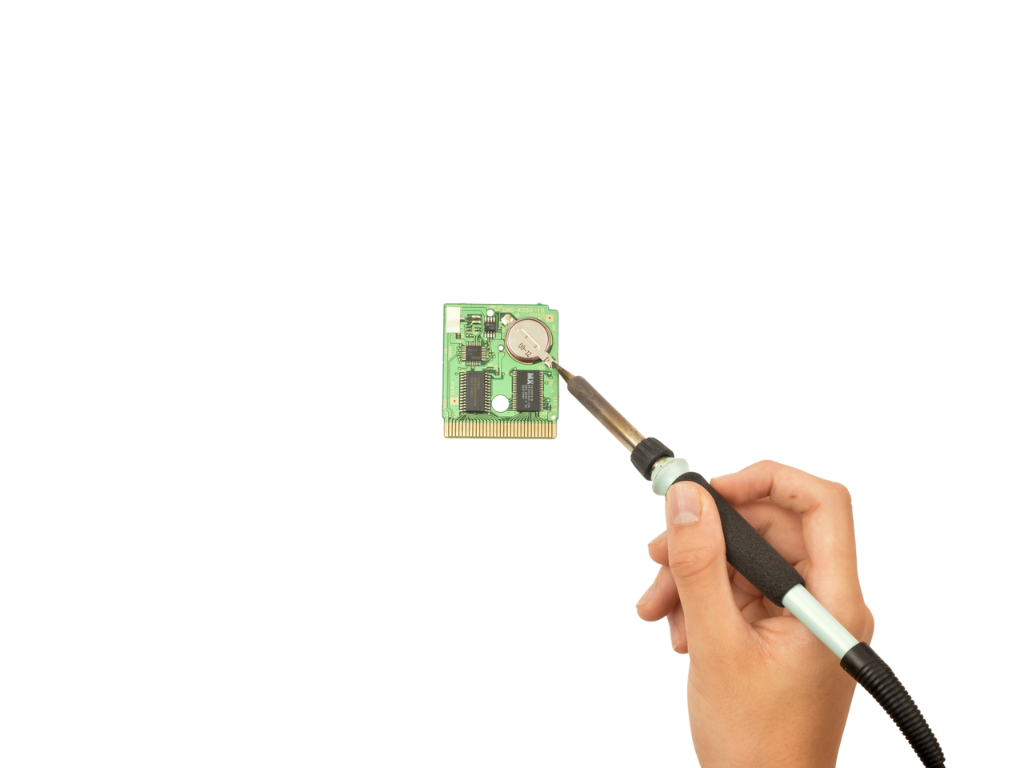 Gameboy Game save Batterij Vervangen - 7