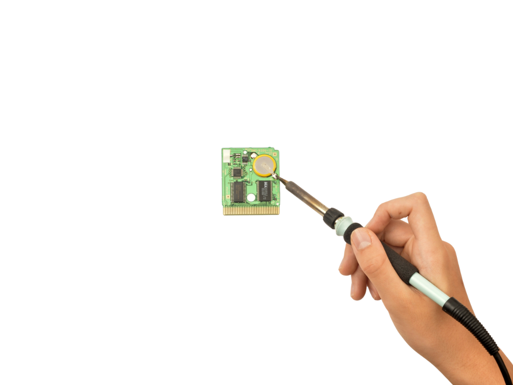 Gameboy Game save Batterij Vervangen - 10