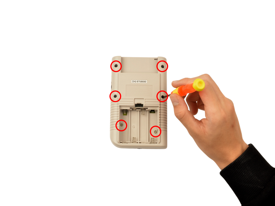 Gameboy Classic Dode Pixel Lijnen Repareren - 4