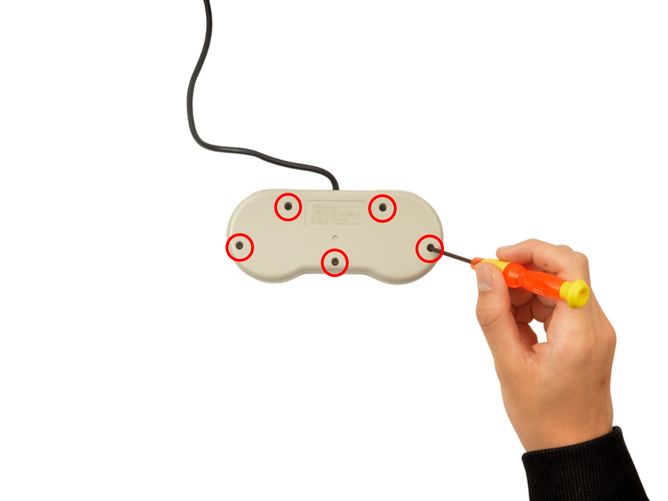 Super Nintendo Controller Startknop Repareren - 3