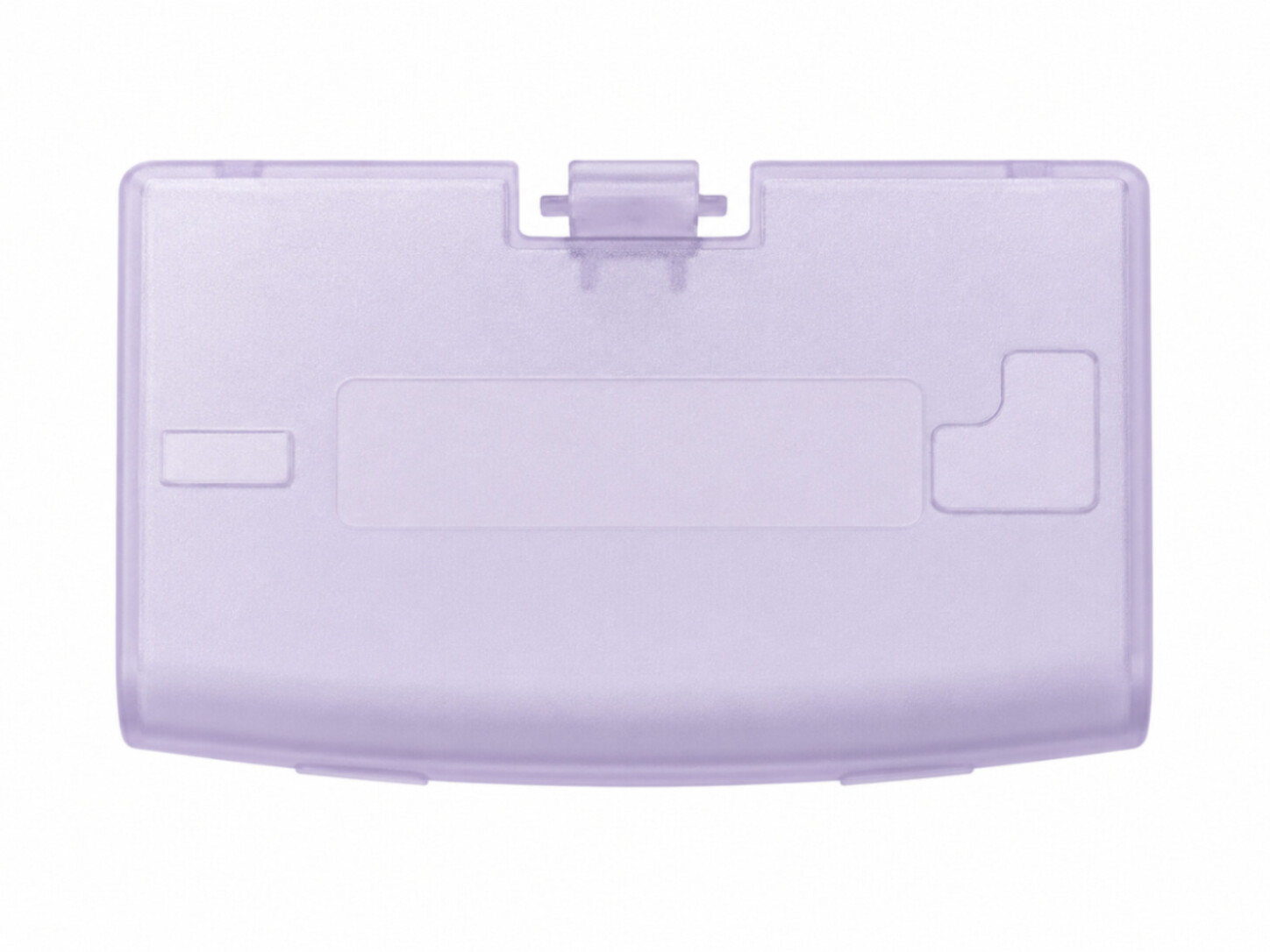 Game Boy Advance Battery Cover - Transparent Blue