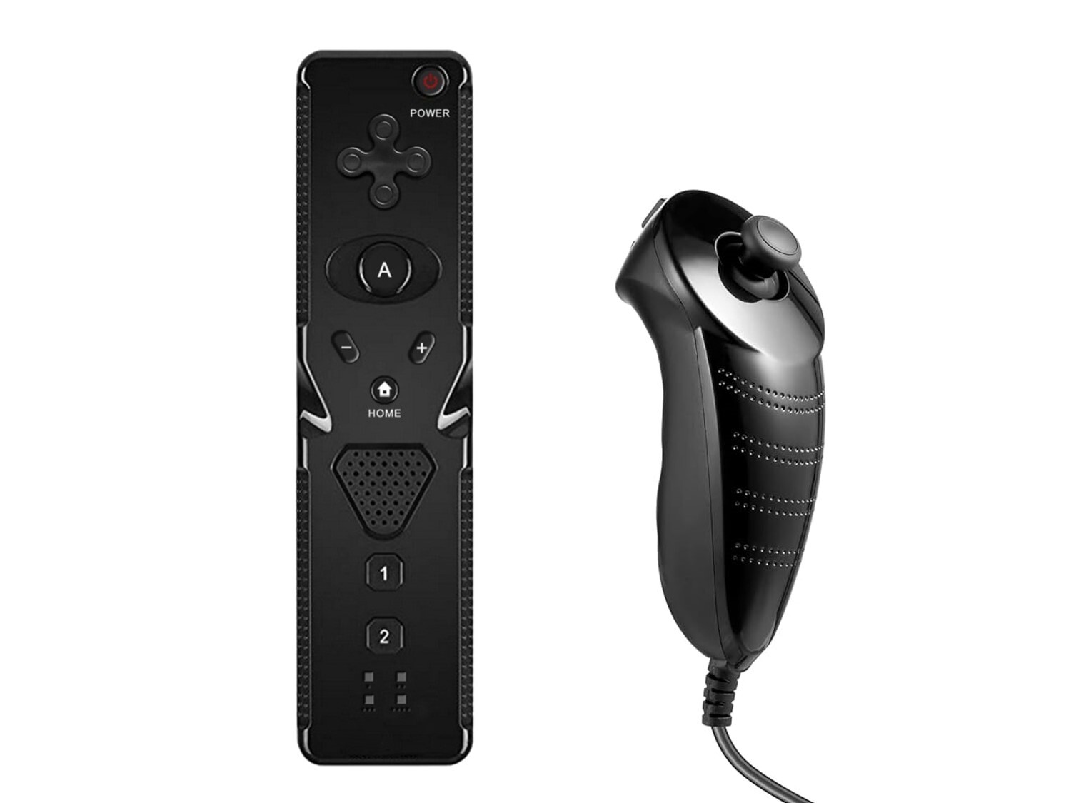 Nieuwe Remote Controller Set voor de Wii - Zwart