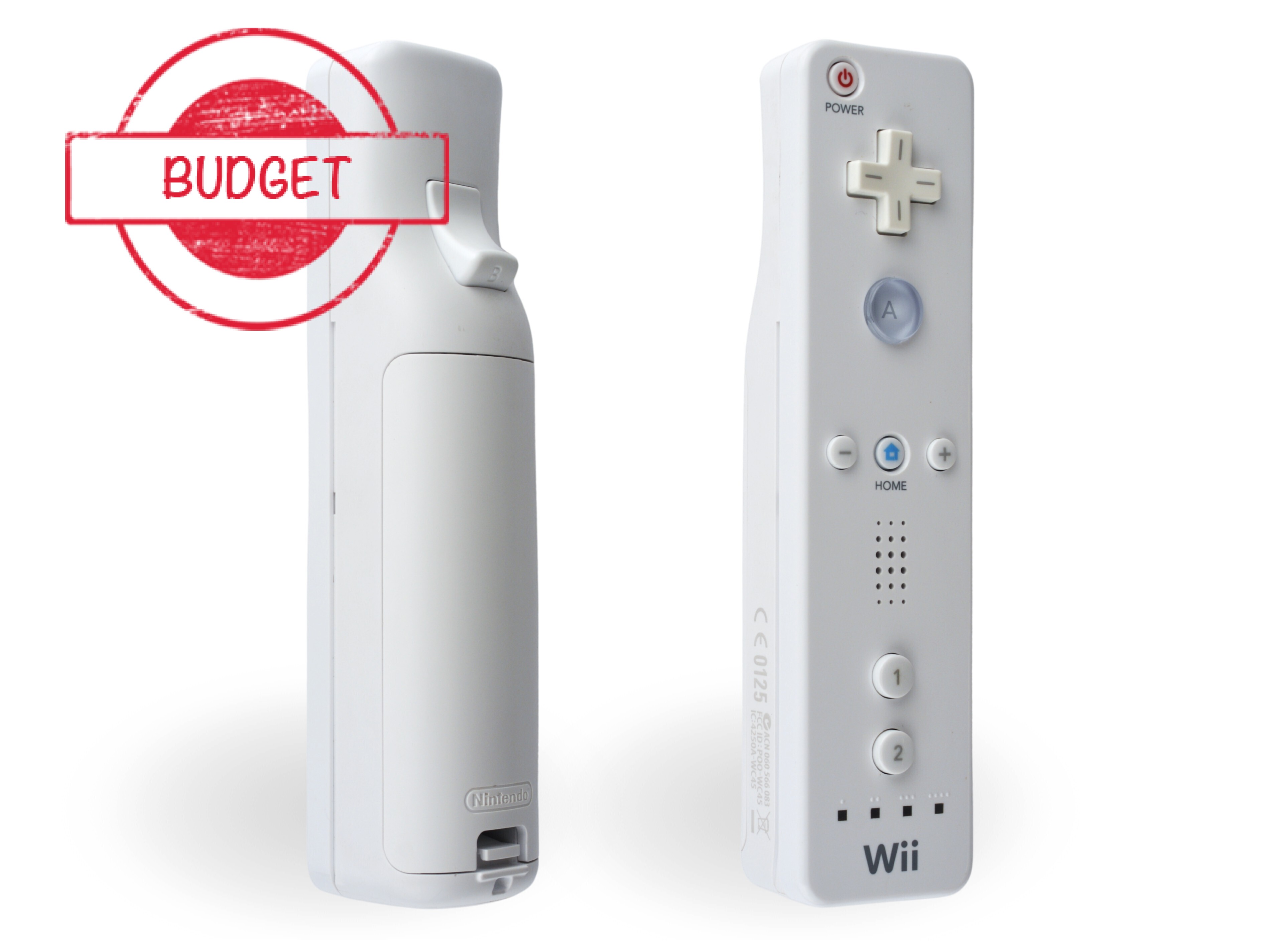 Nintendo Wii Remote Controller White - Budget