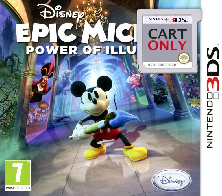 Disney Epic Mickey - Power of Illusion - Cart Only