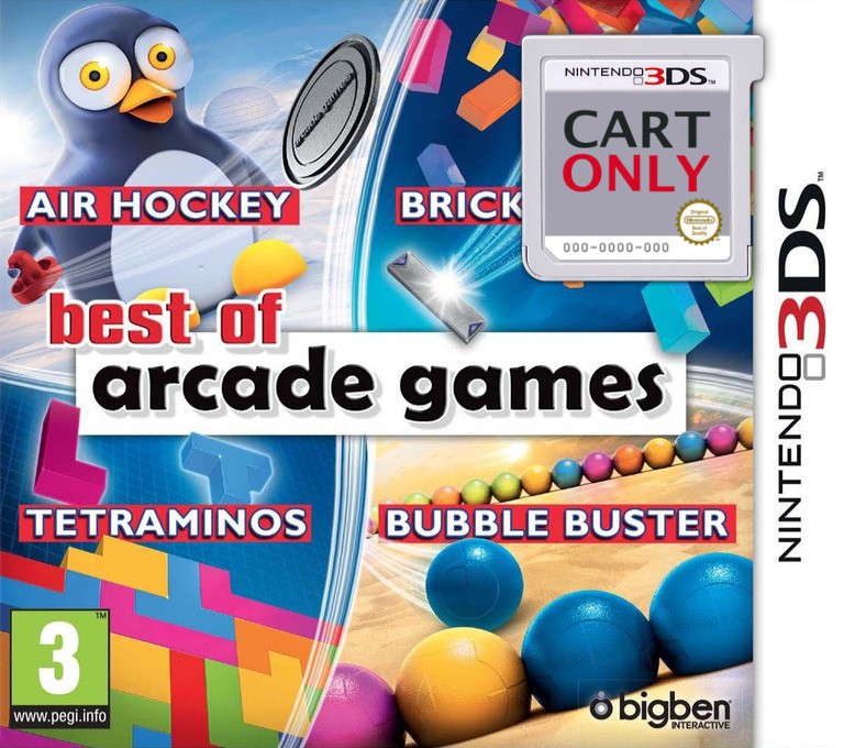 Best of Arcade Games - Cart Only