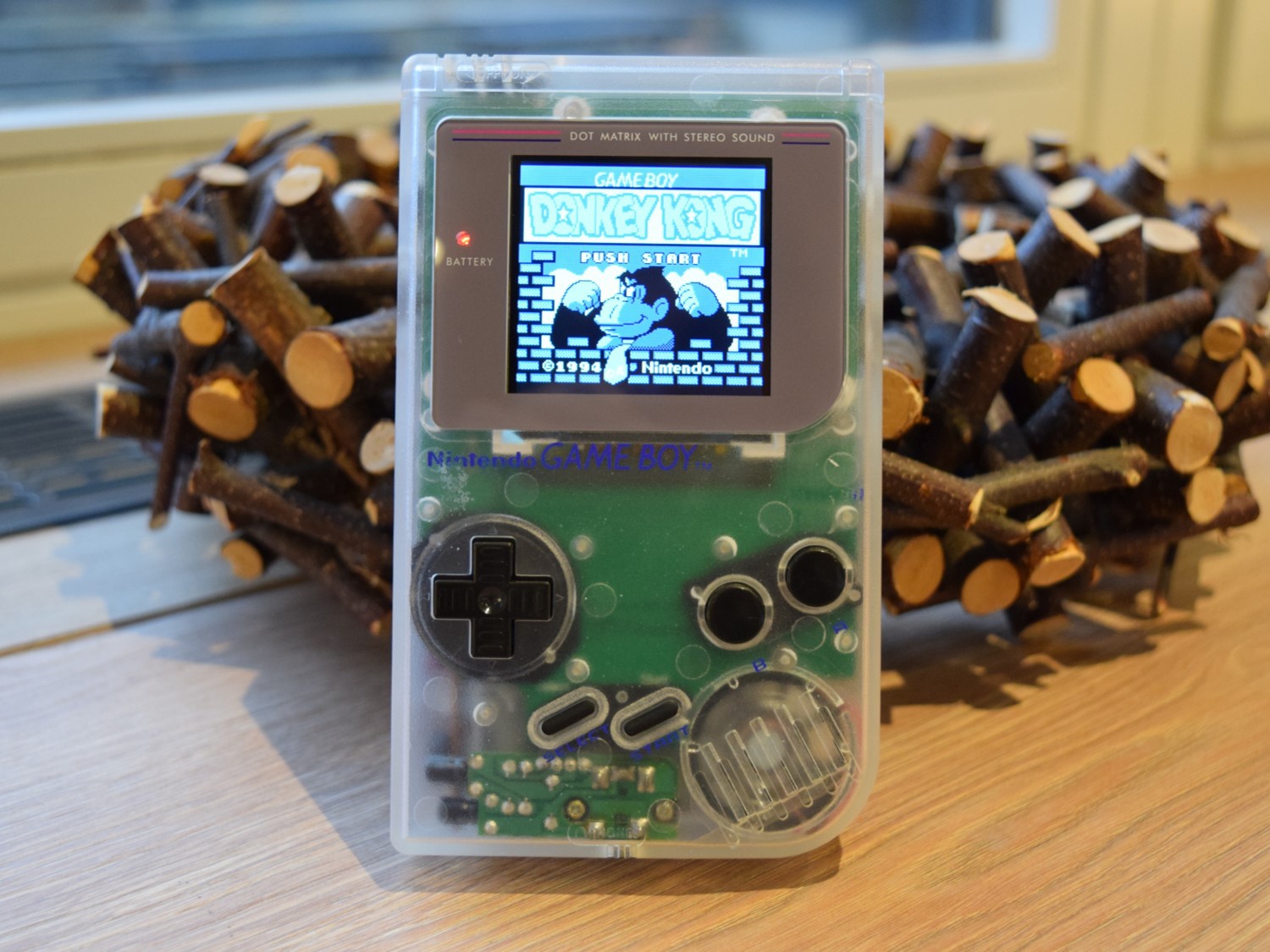 Gameboy Classic IPS Backlight Transparent Edition