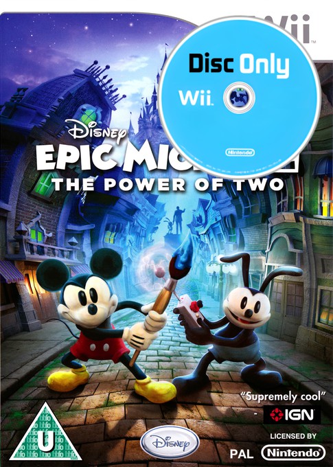 Disney Epic Mickey 2: The Power of Two - Disc Only