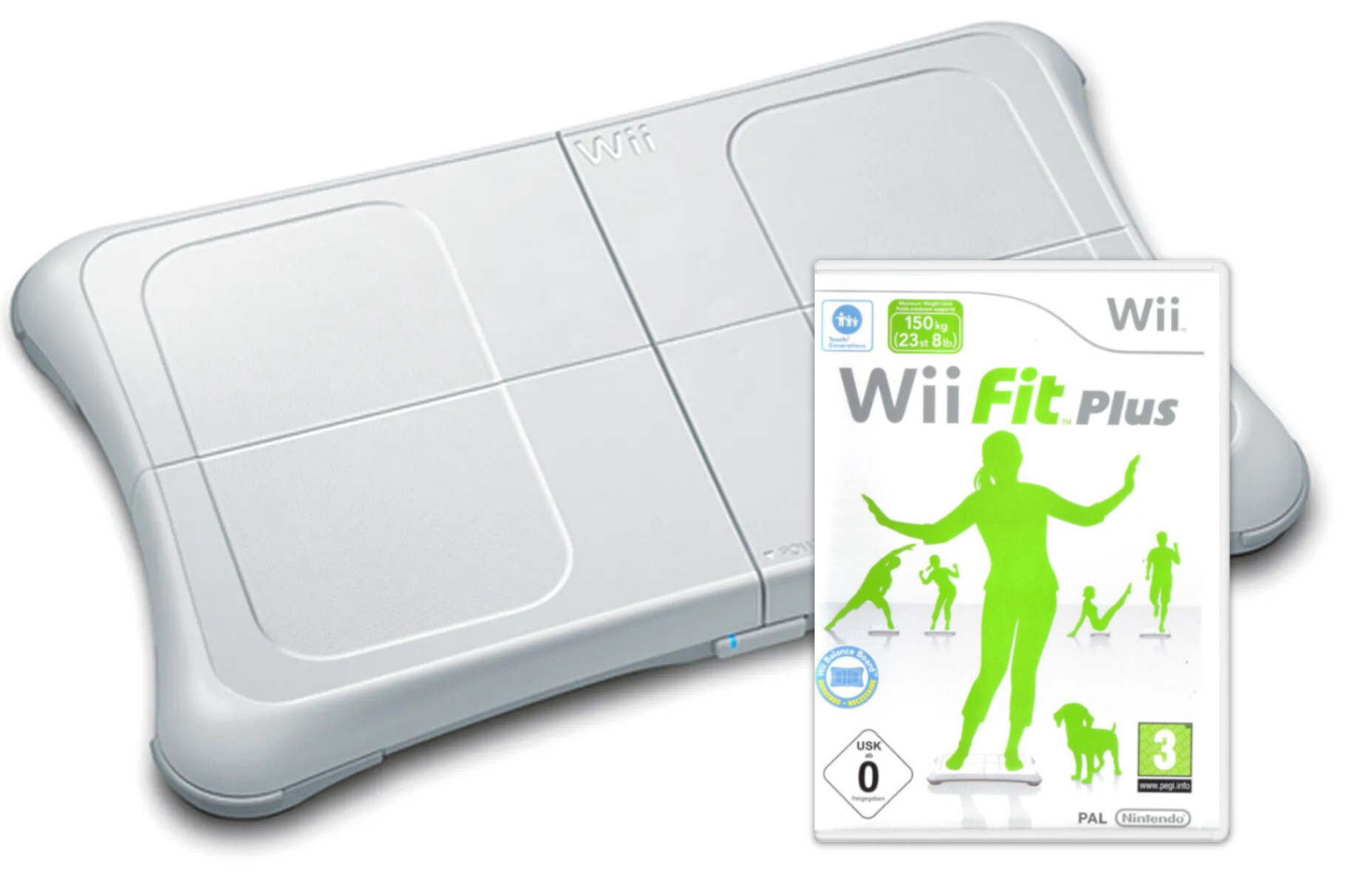 Wii Fit Plus Balance Board Pack