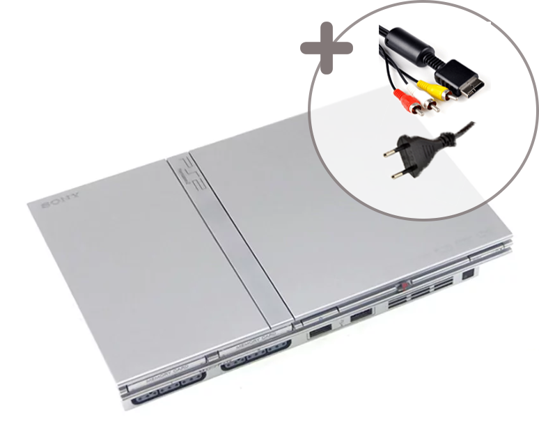 Playstation 2 Console Slim - Silver