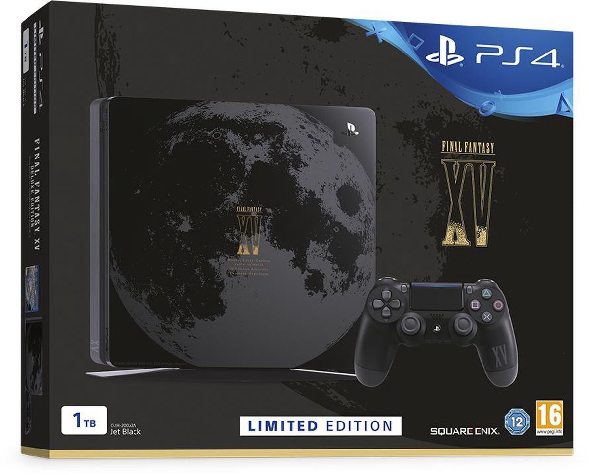 Sony PlayStation 4 Slim Starter Pack - 1TB Final Fantasy XV Edition [Complete]