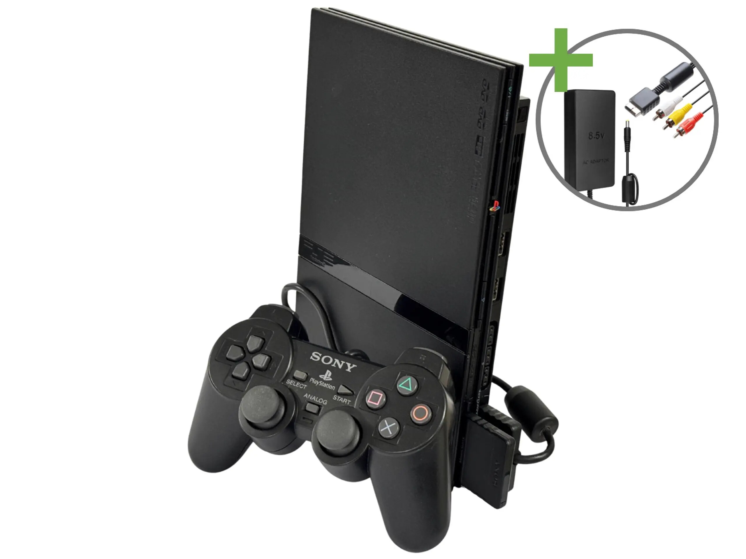 Sony PlayStation 2 Slim Starter Pack - Basic Black Edition
