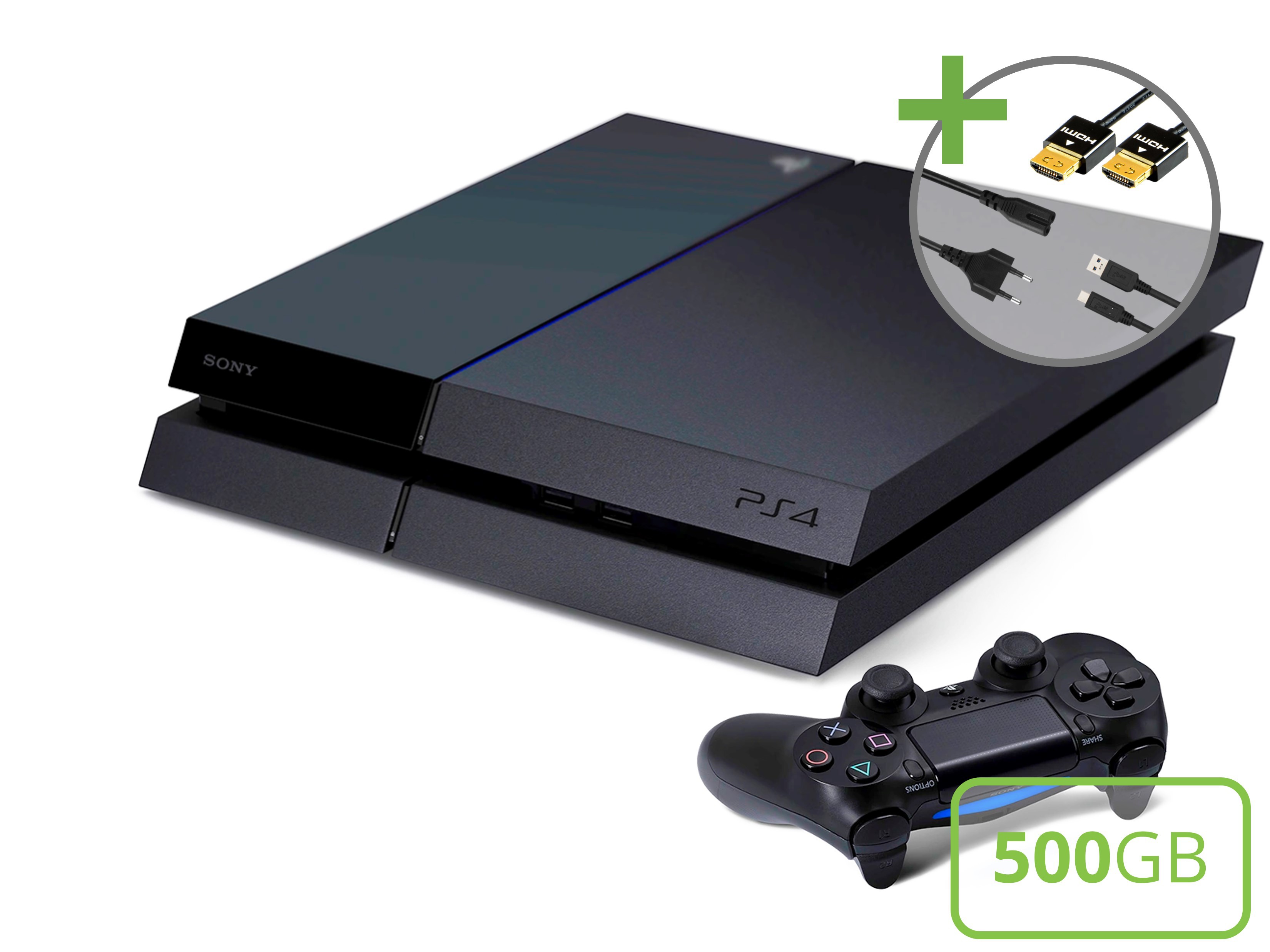 Sony PlayStation 4 Starter Pack - 500GB DualShock V1 Edition