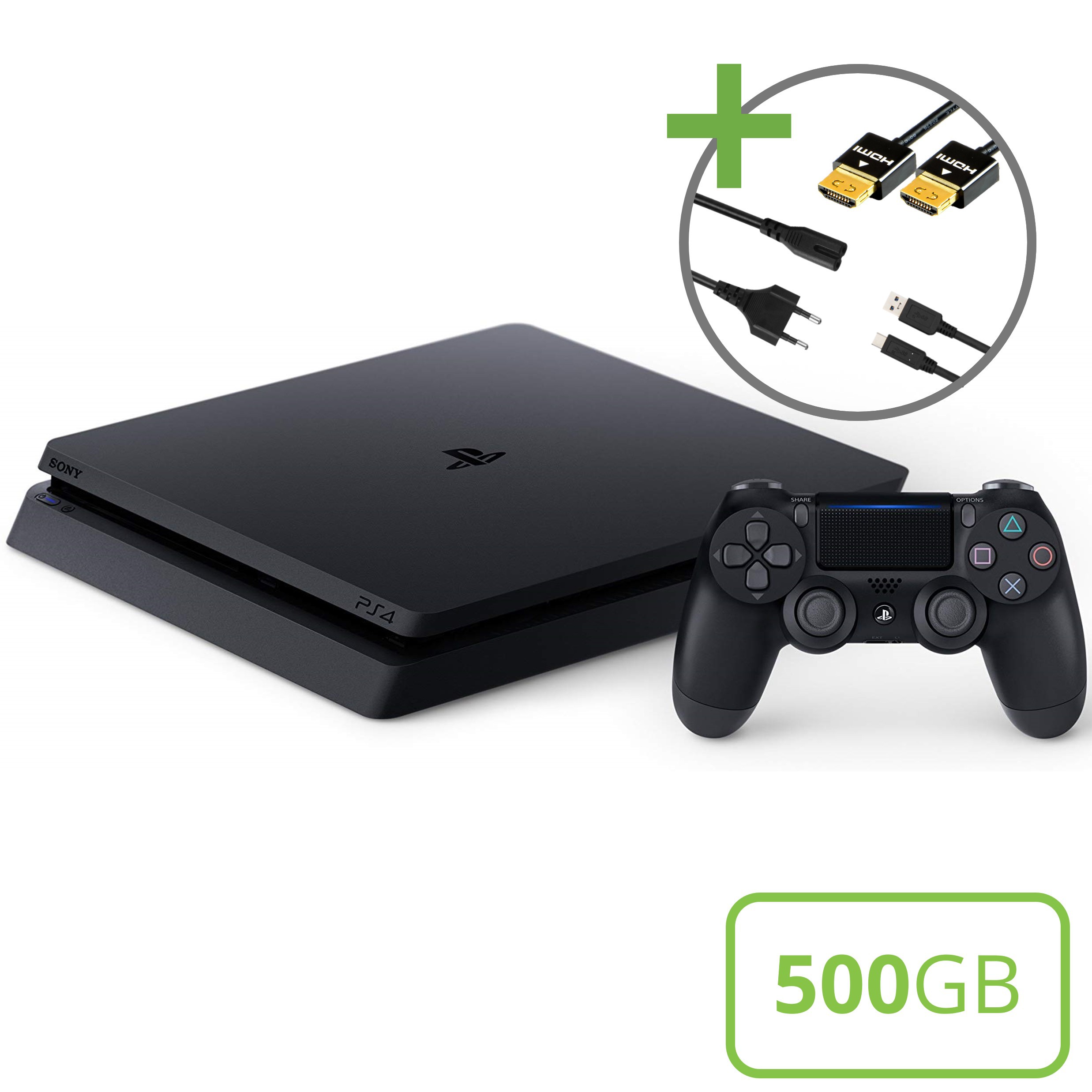 Sony PlayStation 4 Slim Starter Pack - 500GB DualShock V2 Edition