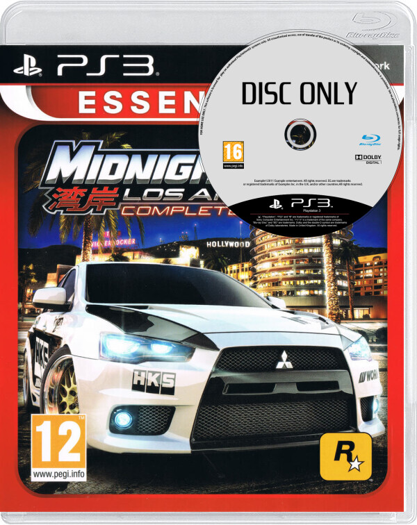 Midnight Club: Los Angeles - Disc Only