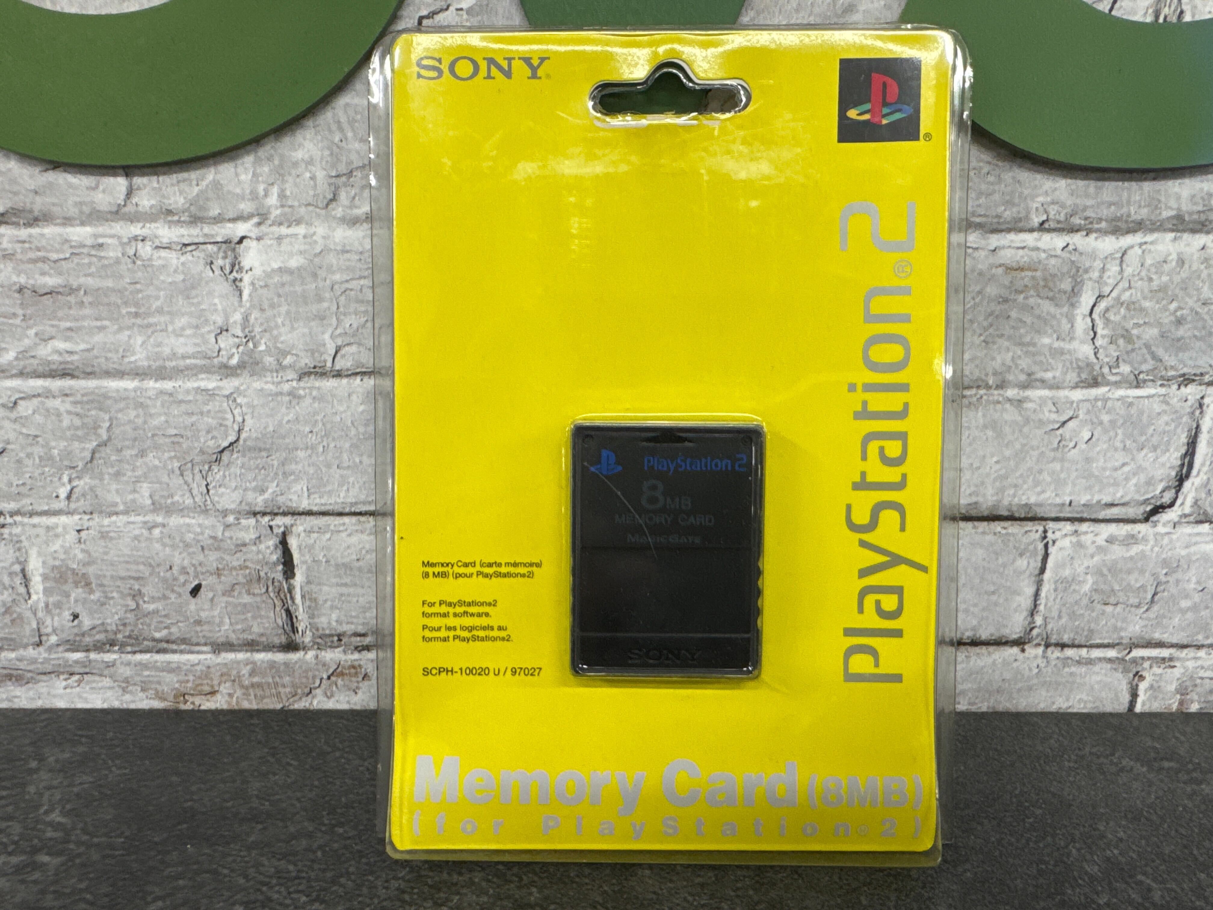 Originele Playstation 2 Memory Card - Black (8MB) [Complete]