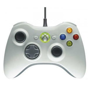Originele Microsoft Xbox 360 Wired Controller - Wit