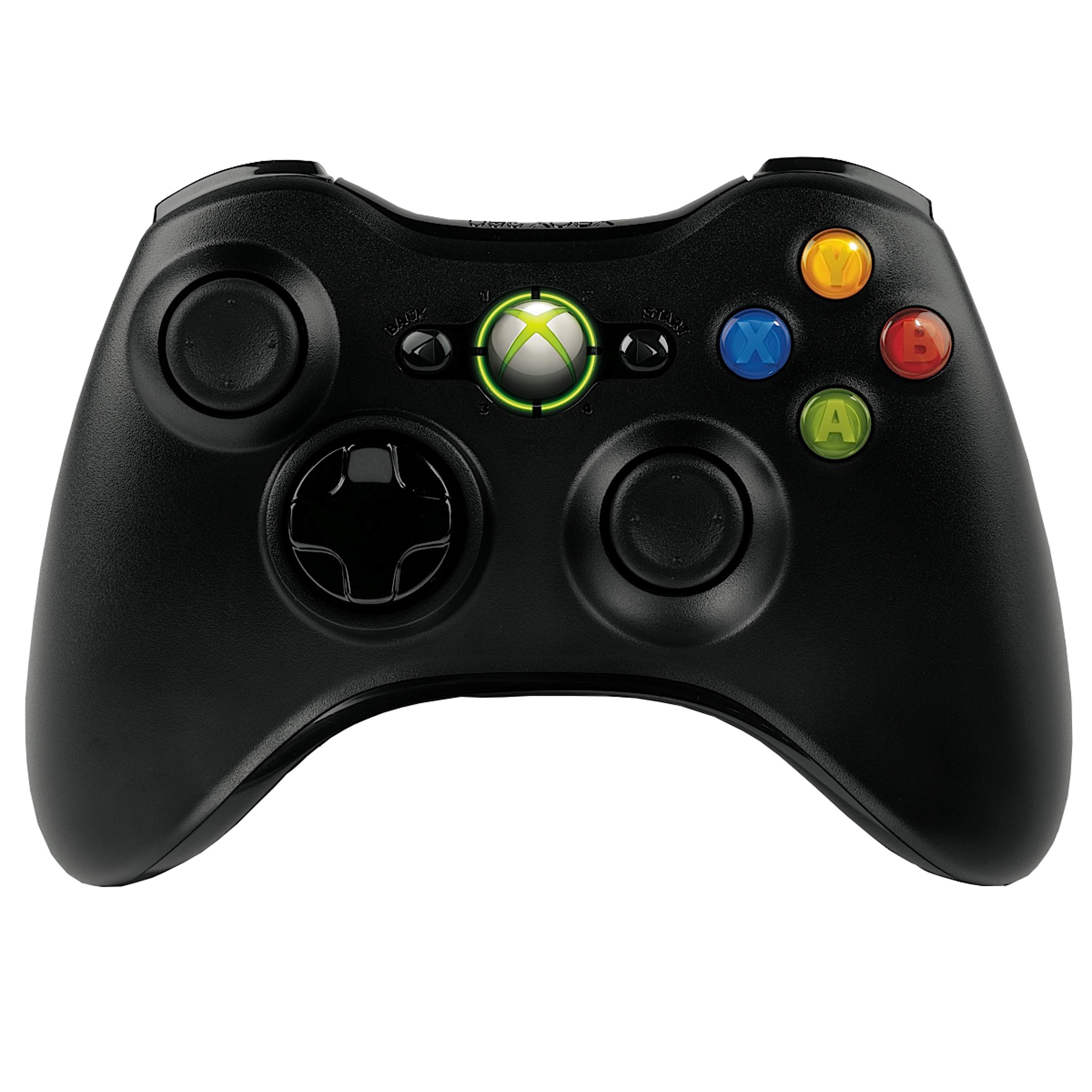 Microsoft Xbox 360 S Controller - Zwart