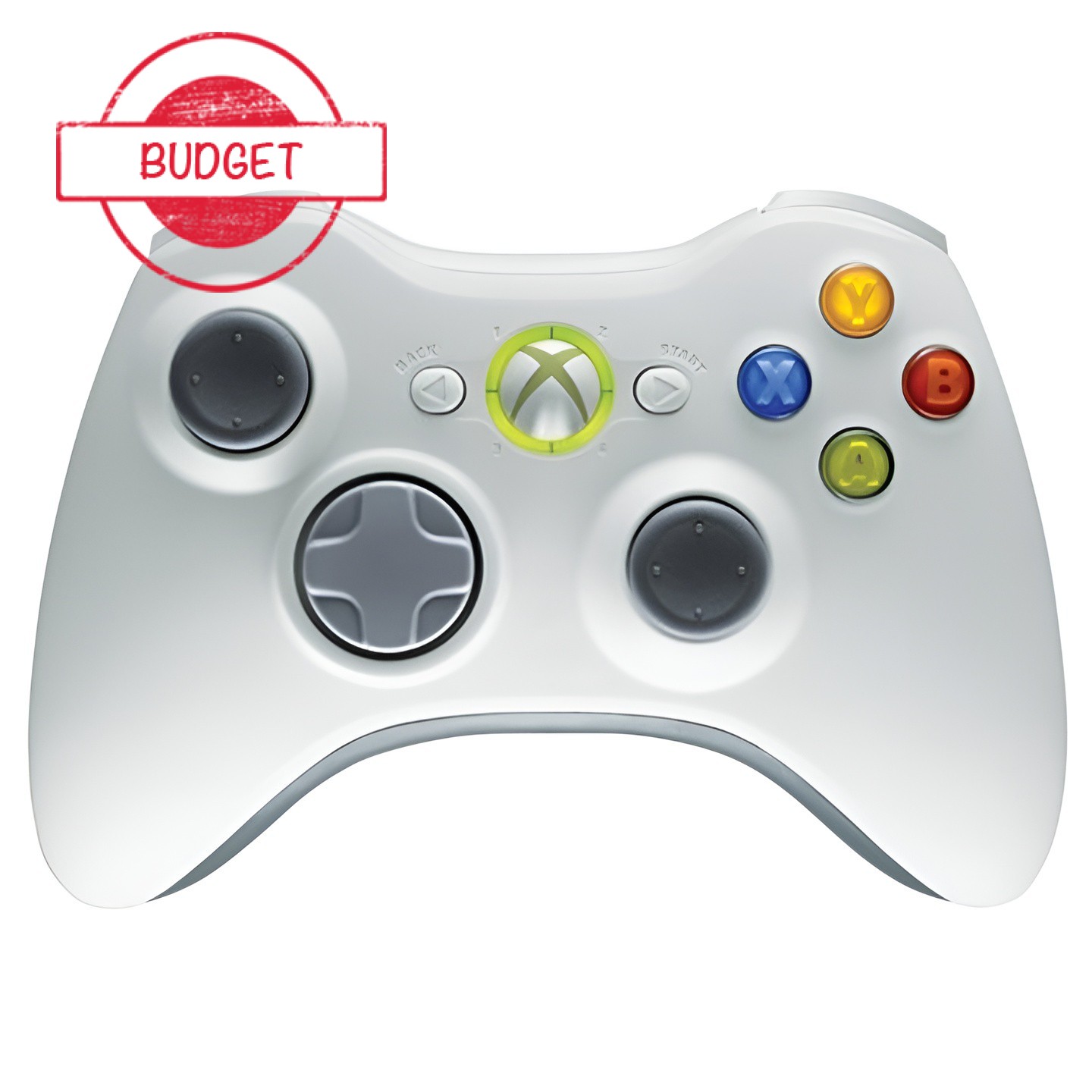 Microsoft Xbox 360 Controller - Wit - Budget