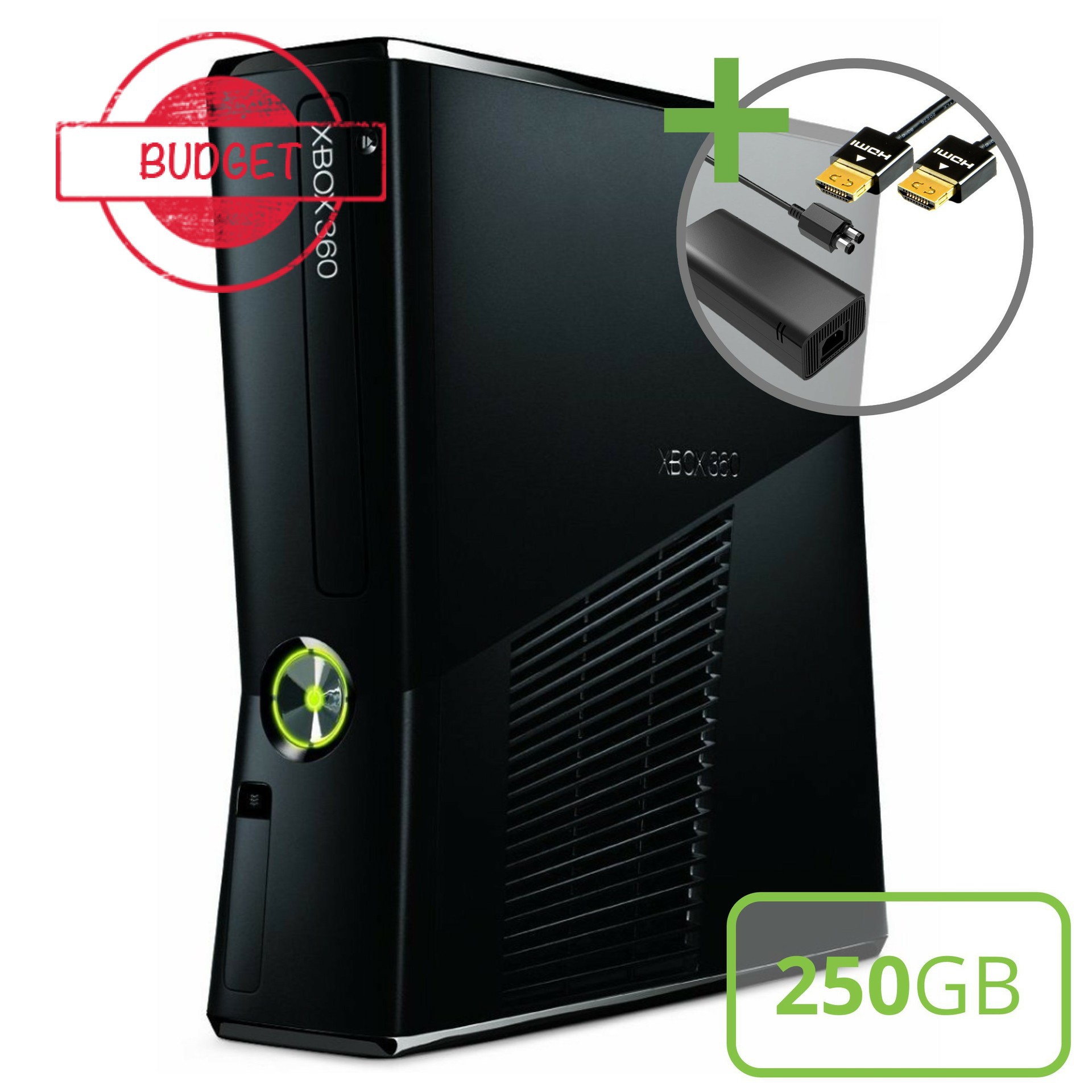 Microsoft Xbox 360 Slim Console (250GB) - Budget