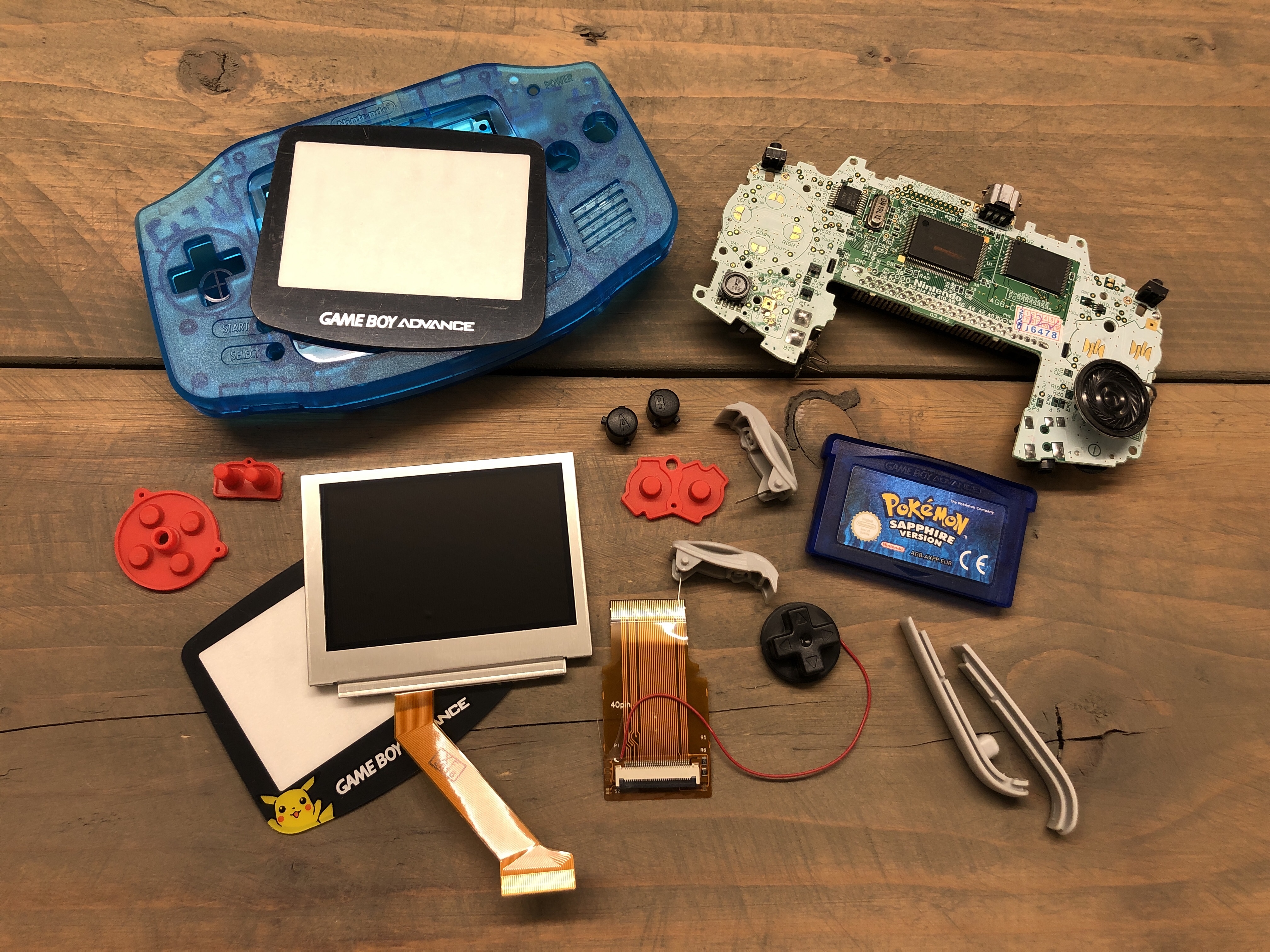 Gameboy Advance Bouwpakket | Gameboy Advance Hardware | levelseven.nl