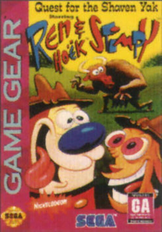 Quest for the Shaven Yak Starring Ren Hoëk and Stimpy
